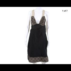 Malandrino Silk Backless Dress